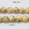 Synthetic Turquoise Beads Strands TURQ-H038-10mm-XXS12-2