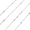 Handmade 304 Stainless Steel Dapped Chains CHS-D026-16L-P-2