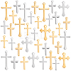 100Pcs 10 Styles Brass Pendants KK-PH0012-23A-1