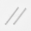 Tarnish Resistant 304 Stainless Steel Stud Earring Findings STAS-E443-34P-2