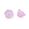 Frosted Glass Bead Cap FGLA-C001-01F-2