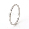 201 Stainless Steel Plain Band Rings RJEW-G107-1.5mm-6-P-1