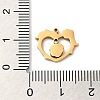 Ion Plating(IP) 304 Stainless Steel Charms STAS-Q301-33G-3