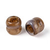 Two Tone Opaque Acrylic Beads OACR-N157-03-2