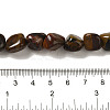 Natural Chinese Writing Stone Beads Strands G-B078-D11-02-5