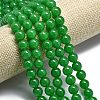 Natural Malaysia Jade Beads Strands G-L645-C01-10mm-17-3