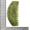 Natural Xiuyan Jade Massage Combs LS-AJEW-K045-01A-3