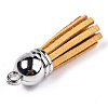 Faux Suede Tassel Pendant Decorations FIND-T002-A48-2