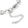 Rack Plating Brass Bracelets for Women BJEW-K244-06A-P-3