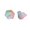 Frosted Glass Bead Cap FGLA-C001-01G-2