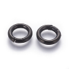 304 Stainless Steel Spring Gate Rings STAS-D070-01B-2