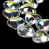 Electroplate Glass Beads Strands EGLA-B008-01A-AB02-3