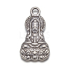 Tibetan Style Alloy Pendants PALLOY-K1363-AS-NR-1