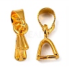Brass Ice Pick Pinch Bails LS-X-KK-KK06-G-3