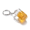 Acrylic Draft Beer Keychain KEYC-A027-A03-03-2