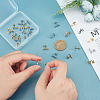 16 Pairs 4 Style Deer & Wolf 304 Stainless Steel Stud Earrings for Women EJEW-DC0001-20-2