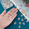 80Pcs Tibetan Style Alloy Pendants TIBEP-PH0001-69AS-3