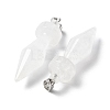 Natural Quartz Crystal Pendants G-C187-03I-2