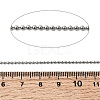 Tarnish Resistant 201 Stainless Steel Ball Chainswith Spool CHS-R008-26-100m-3