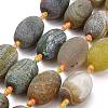 Natural Weathered Agate Beads Strands G-A321-M02-01-2