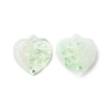 Two Tone Transparent Resin Pendants RESI-C019-01C-2