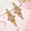 Alloy Rhinestone Ornmament Accessories DIY-WH0021-82G-5