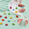150Pcs Synthetic Turquoise Beads Strands TURQ-ME0001-01D-4