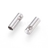 Tarnish Resistant 304 Stainless Steel Cord Ends STAS-K190-01C-P-2