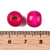 Dyed Natural Wood Beads WOOD-Q006-10mm-11-LF-3