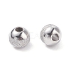 Non-Tarnish Textured 304 Stainless Steel Beads STAS-P306-01D-P-3