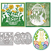 Easter Theme Carbon Steel Cutting Dies Stencils DIY-WH0309-3560-1