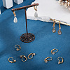 10Pcs Brass Micro Pave Clear Cubic Zirconia Leverback Earring Findings KK-TADJ0001-20A-7