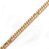 Ion Plating(IP) 304 Stainless Steel Twisted Chain Curb Chains CHS-H007-52G-1