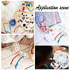  20Pcs 2 Style Wood Plywood Embroidery Floss Organizer FIND-NB0002-25-5