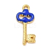 Golden Alloy Enamel Pendants KK-P197-06G-2