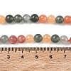 Dyed Natural Malaysia Jade Beads Strands G-G021-02A-27-2