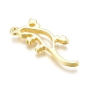 Alloy Open Back Bezel Pendants PALLOY-P182-18G-2