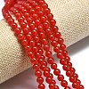 Natural Malaysia Jade Beads Strands G-L645-C01-4mm-16-3