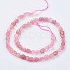 Natural Rose Quartz Beads Strands G-F439-01-2