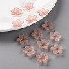 Frosted Acrylic Bead Caps MACR-S371-08A-763-6
