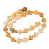 Natural Topaz Jade Beads Strands G-I337-A08-01-5