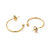 304 Stainless Steel Stud Earring EJEW-H134-02C-G-2