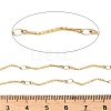 304 Stainless Steel Wavy Bar Link Chains CHS-H116-01M-G-3