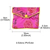 Rectangle Floral Embroidery Cloth Zipper Pouches ABAG-YW0001-03B-3
