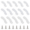 HOBBIESAY 120 Sets 3 Styles Silicone Fixing Clips FIND-HY0003-45-1