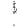 Metal Beadable Keychains KEYC-D288-02B-2