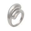 Non-Tarnish 304 Stainless Steel Rings for Women RJEW-K270-05C-P-1