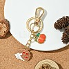 Hedgehog Alloy Enamel Keychain KEYC-YW00070-03-1