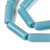 Opaque Solid Color Glass Beads Strands GLAA-N070-01A-C03-3