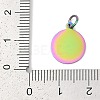 Ion Plating(IP) 304 Stainless Steel Pendants STAS-I311-33D-RC-3